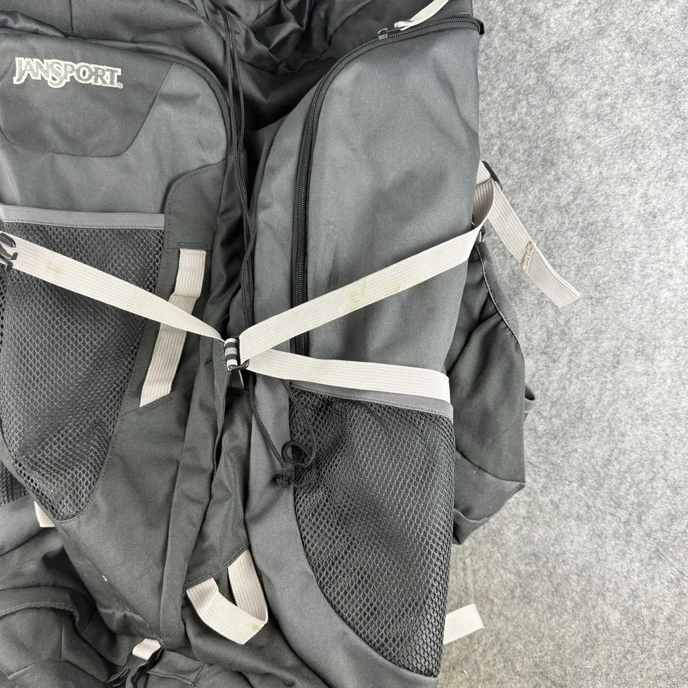 Jansport Katahdin 70 Liter Large Hiking backpack Black & Gray